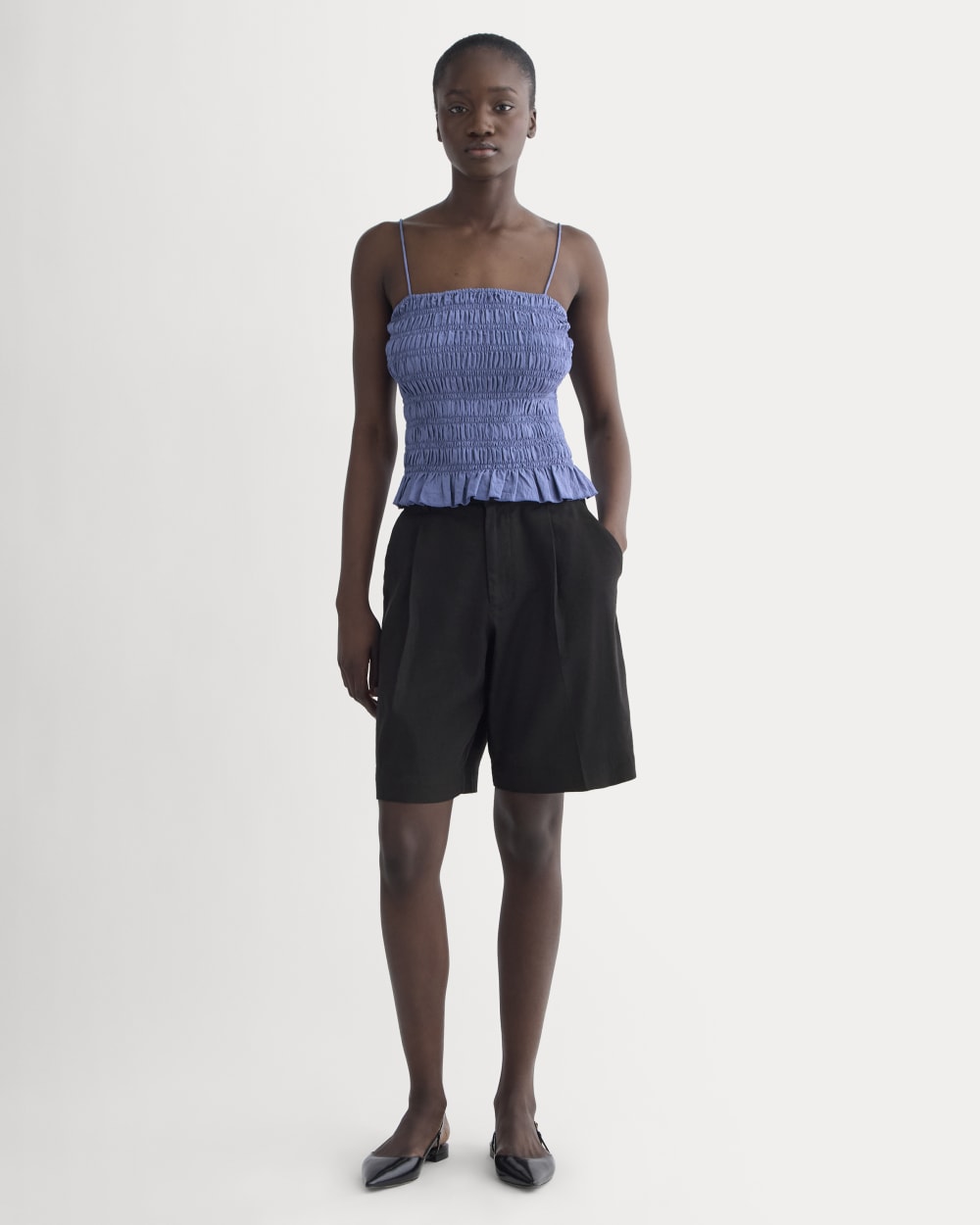 The Smocked Tank | Blue Dusk - Image 3