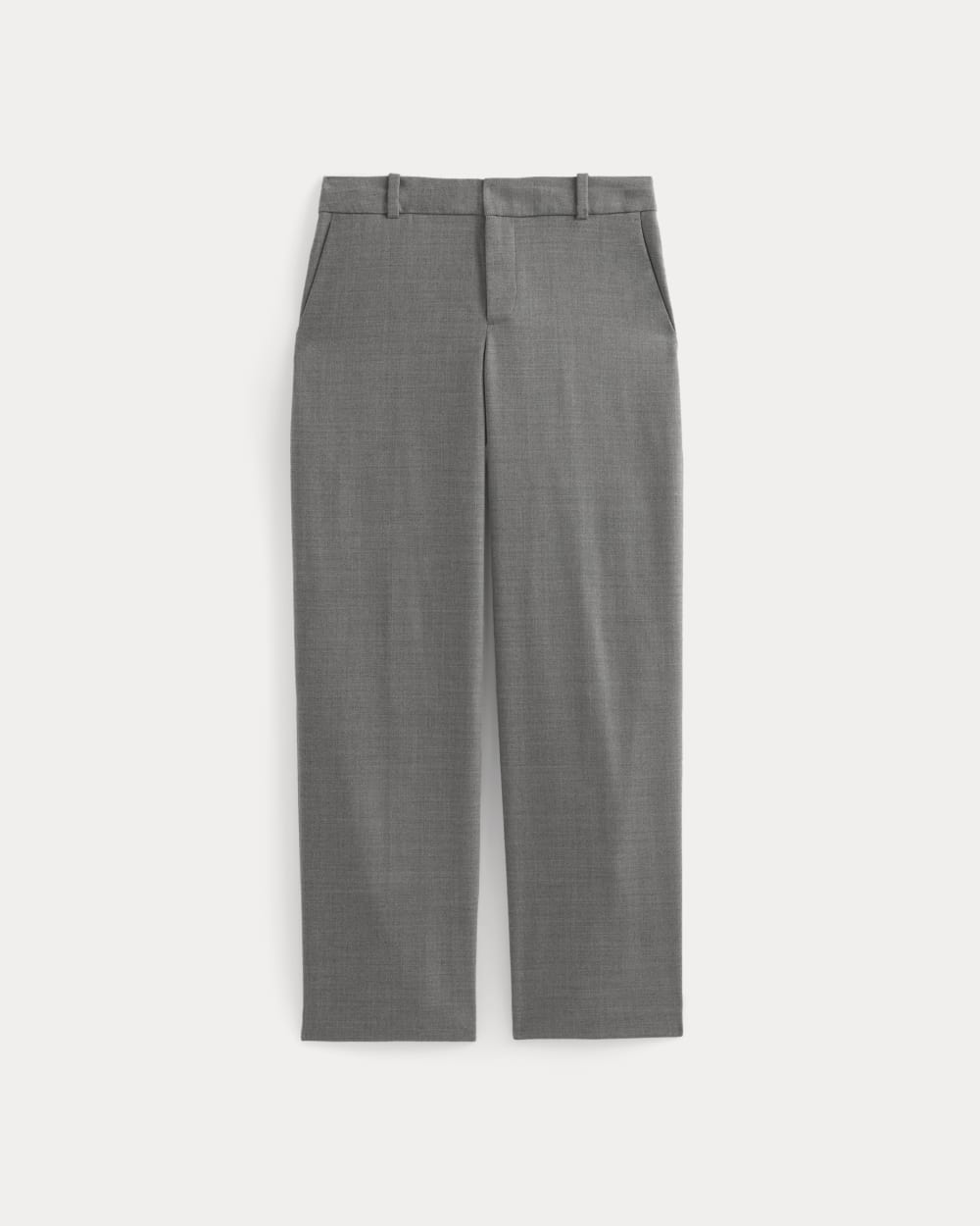 Straight-Leg Trouser in Tailor Twill | Heather Graphite - Image 2