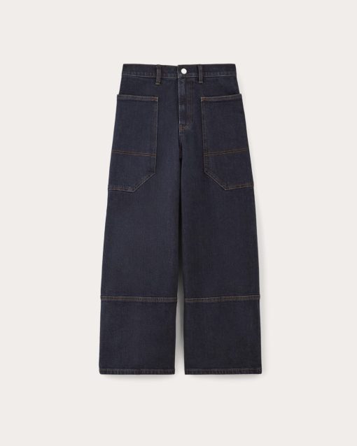 Alternative view of The Way-High® Gardener Cropped Jean | Deep Rinse