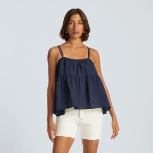 Alternative view of The Billow Cami |  Navy