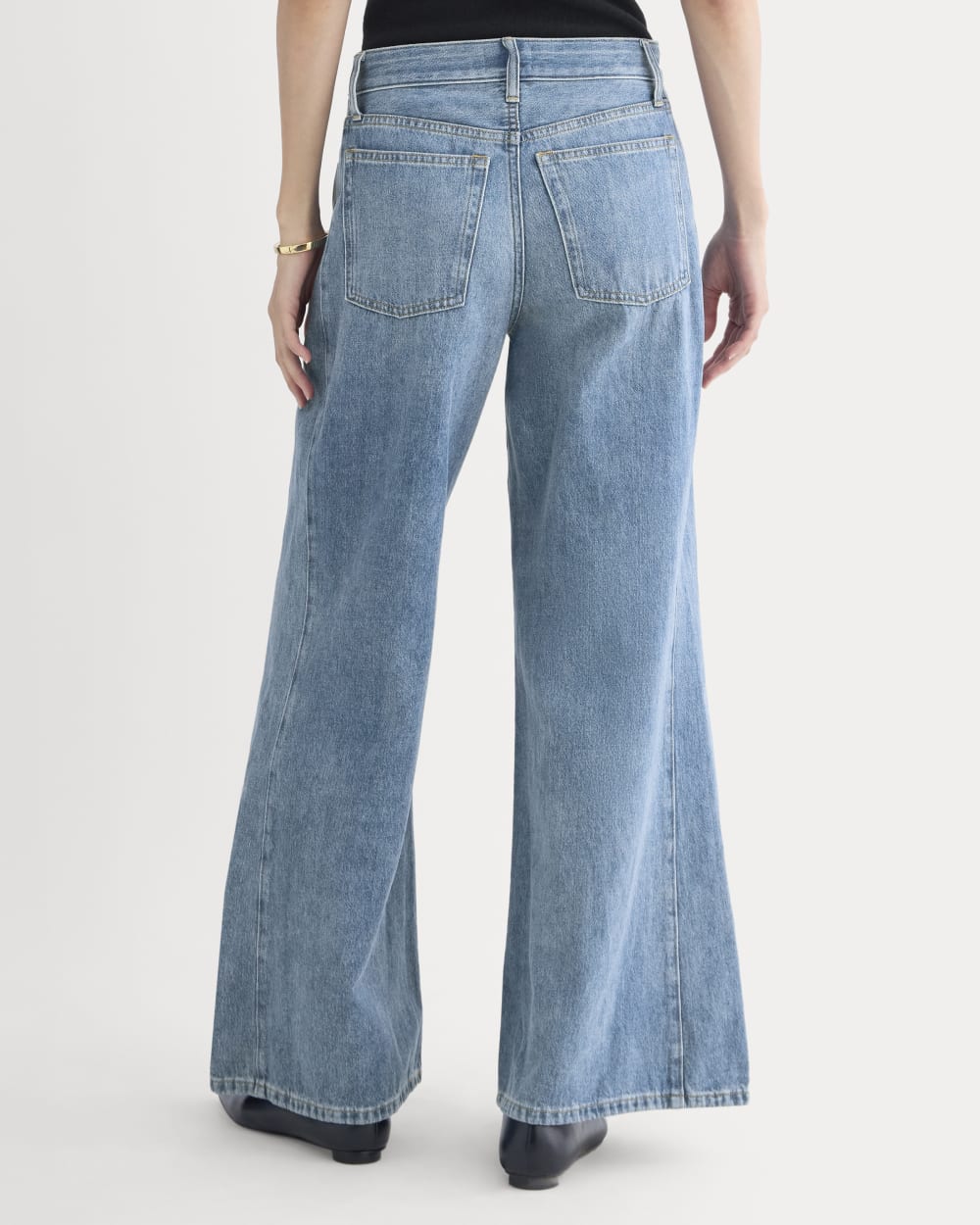 Paneled Ultra Wide-Leg Jean | Tungsten Scratch - Image 5