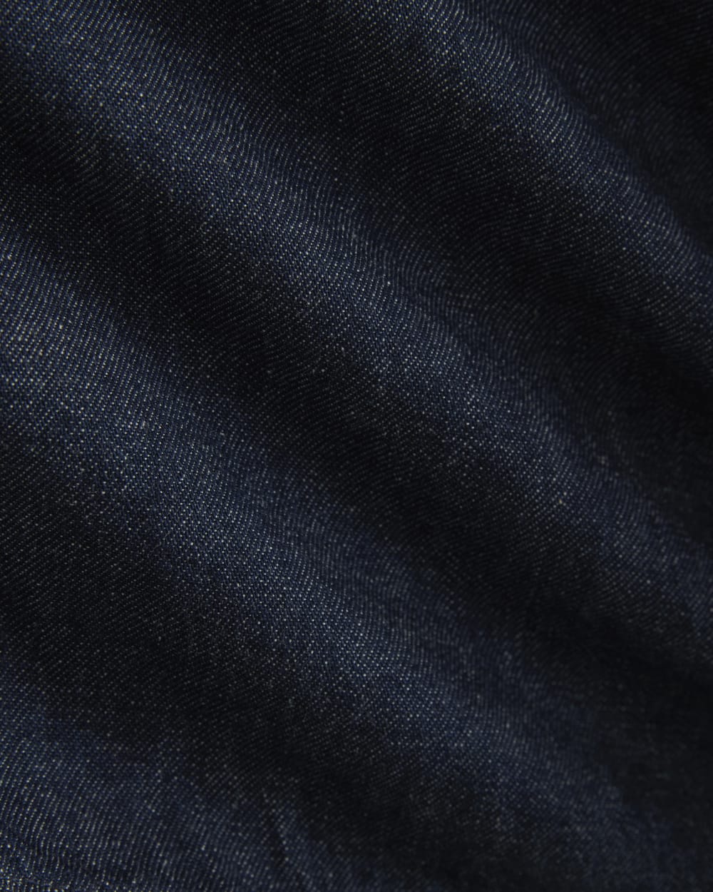 Cropped Boxy Denim Shirt | Dark Indigo Rinse - Image 6