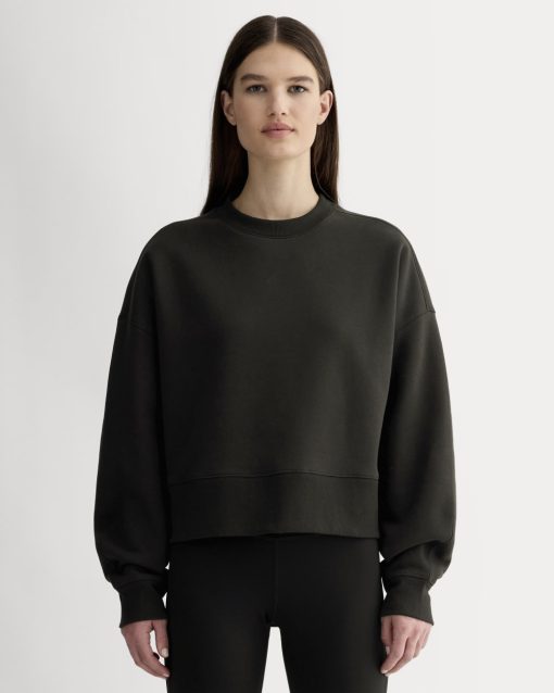 Luxe Fleece Sweatshirt | Black