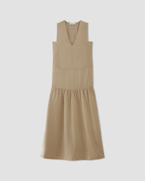 Alternative view of The TENCEL™ V-Neck Dress | Cornstalk