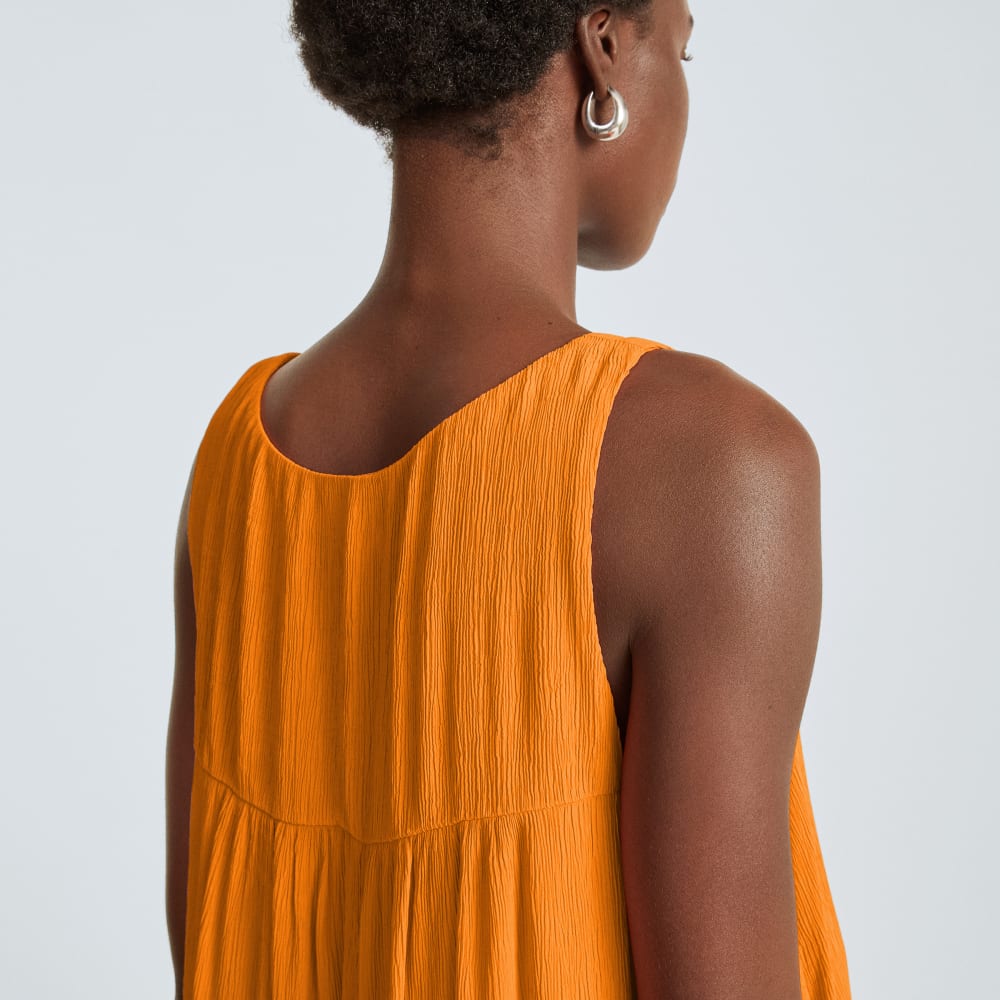 The Naia™ Ripple Tank Dress | Turmeric - Image 6