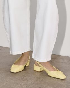Alternative view of The Ballet Slingback Heel | Straw