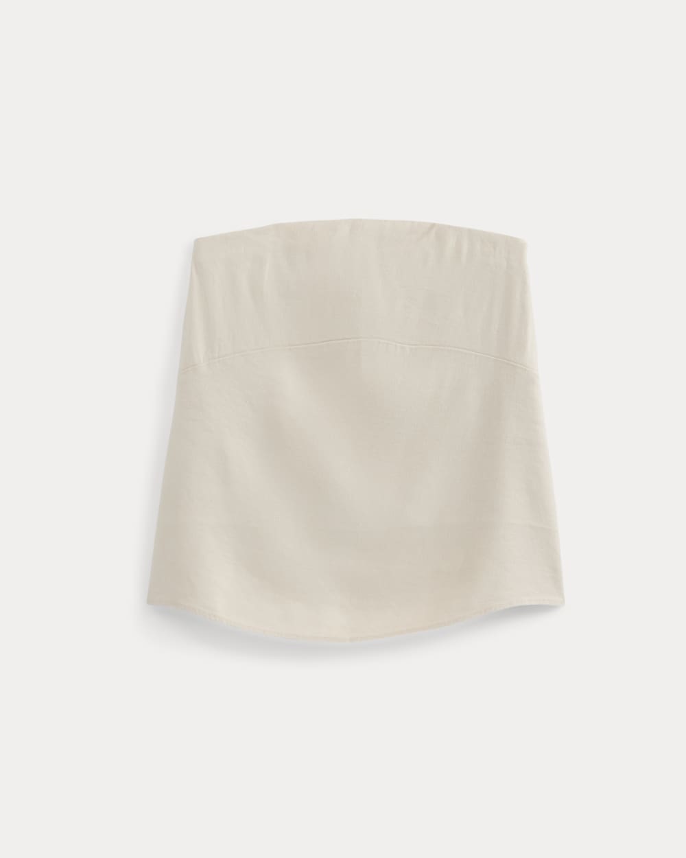 Tube Top in Stretch Linen | Birch - Image 3