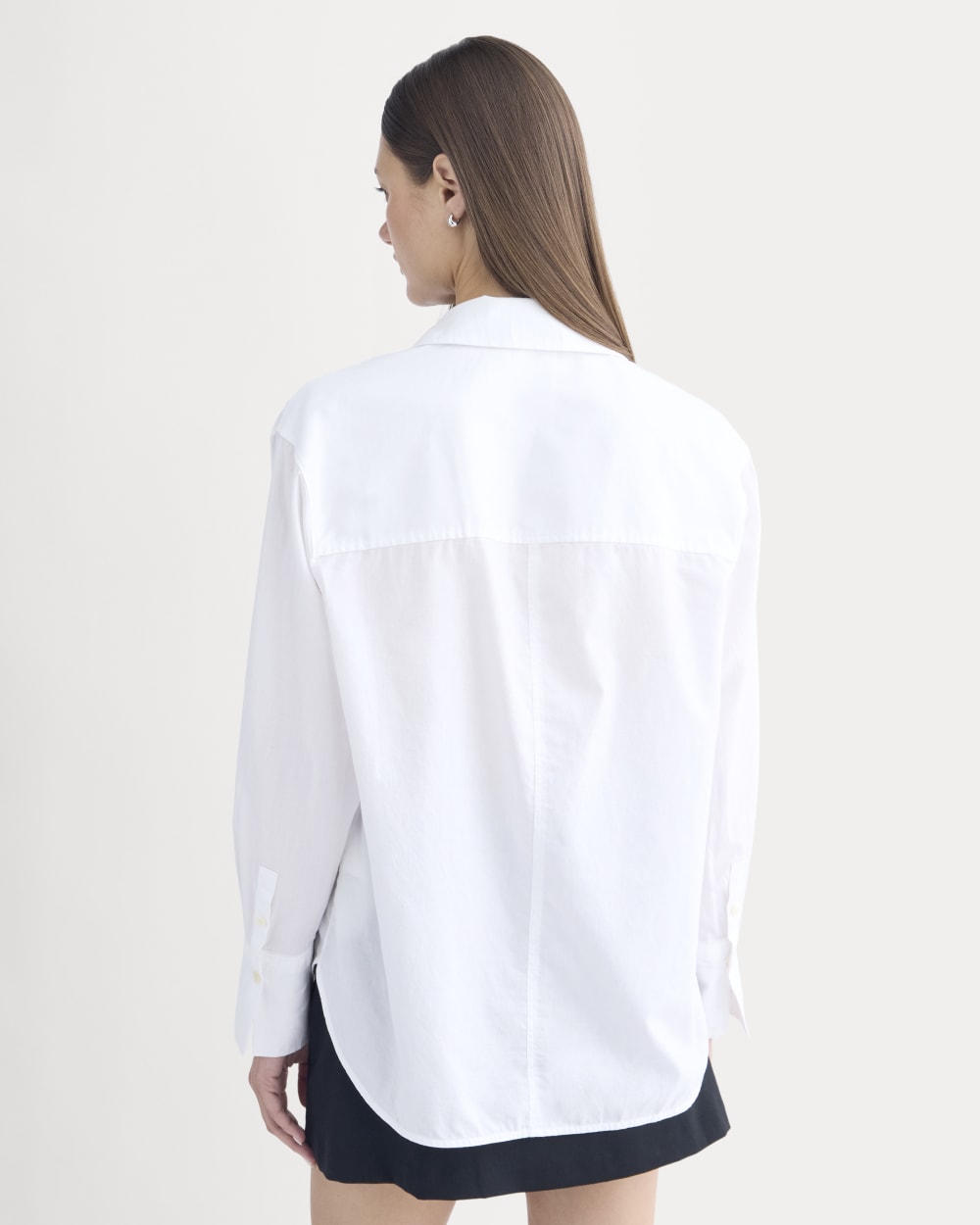 Everyday Shirt in Silky Cotton | White - Image 5