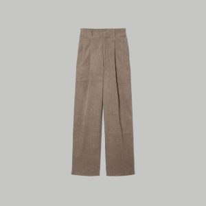 Alternative view of The Corduroy Way-High® Drape Pant  | Taupe Grey