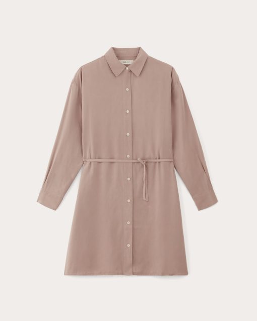 Alternative view of The Must-Have Shirtdress in Butterlite | Dusty Rose