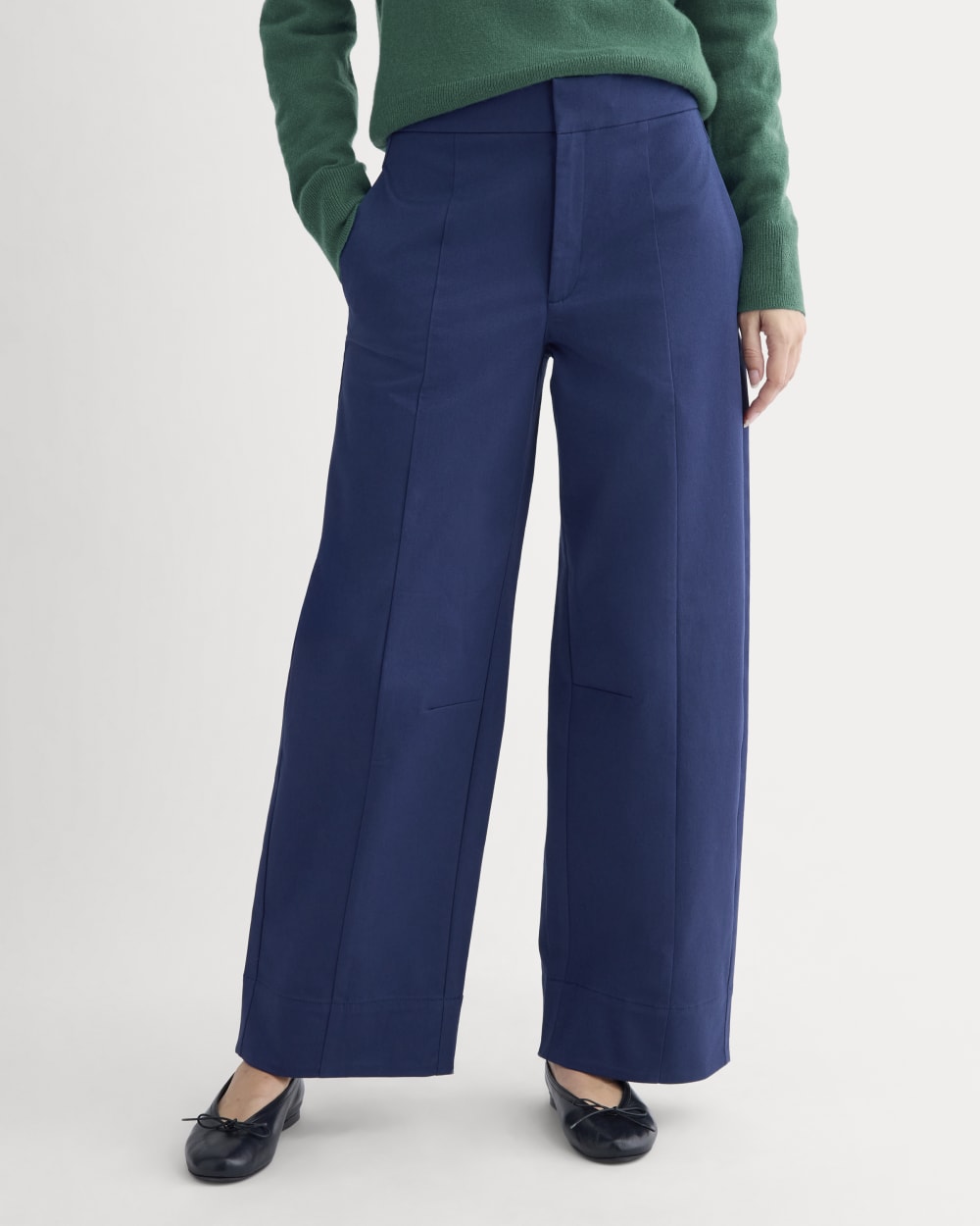 Seamed Balloon Pant | Navy - Image 3