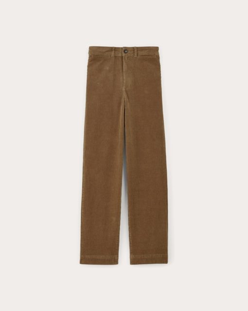 Alternative view of The Sailor Pant in Corduroy | Toasted Coconut