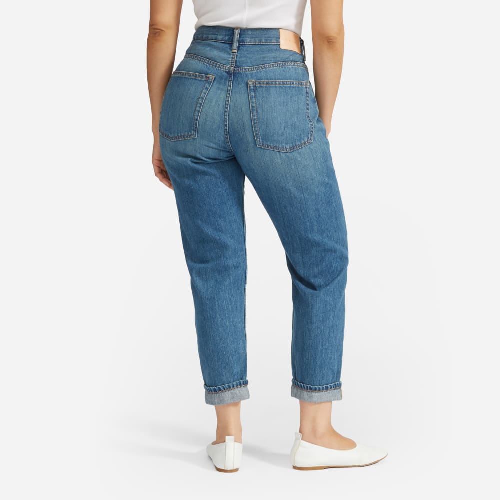 The Super-Soft Relaxed Jean | Mid Blue - Image 11