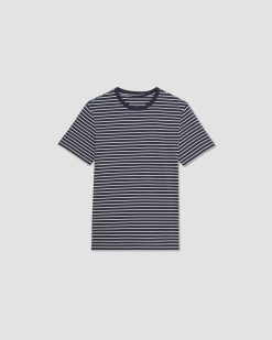 Alternative view of The Essential Organic Crew |  Navy / Bone