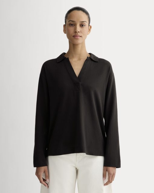 The Mariner Rugby Top | Black