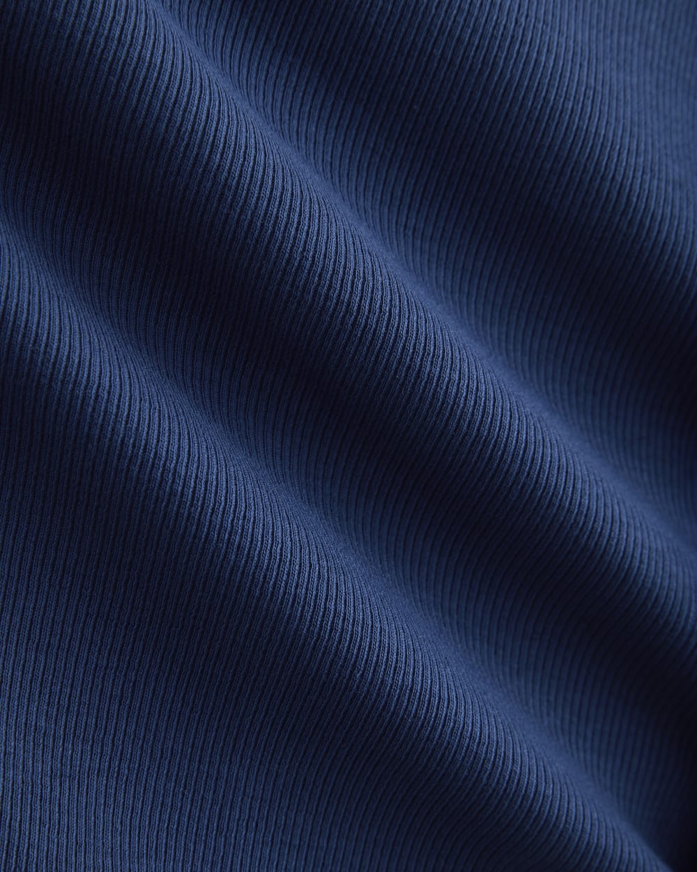 The Luxe Rib Funnel-Neck Tank | Estate Blue - Image 6