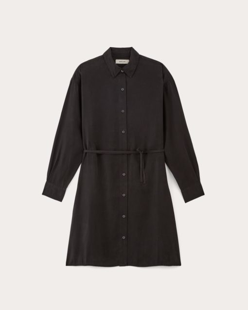 Alternative view of The Must-Have Shirtdress in Butterlite | Black