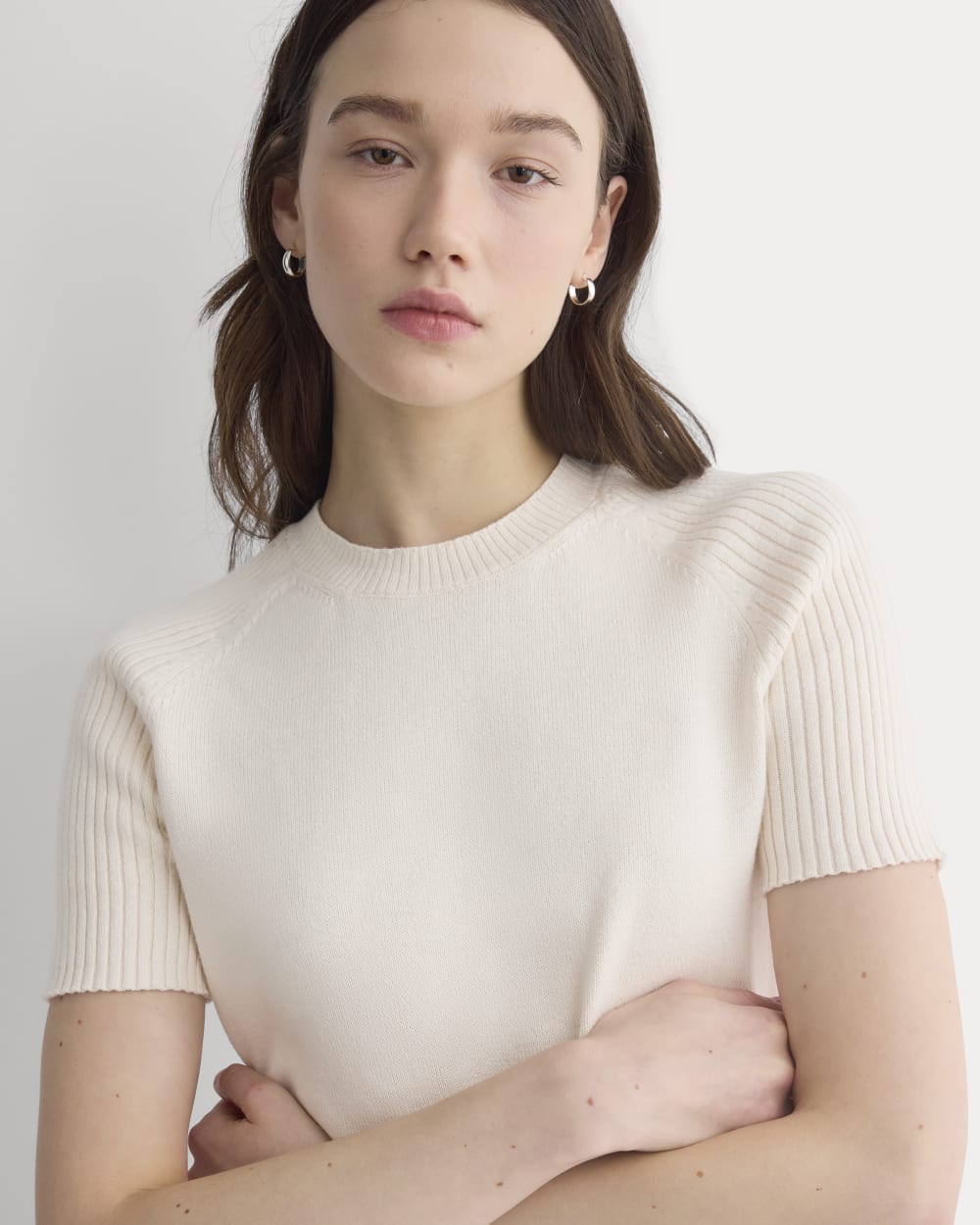Short-Sleeve Crew in Everyday Cotton | Canvas - Image 4