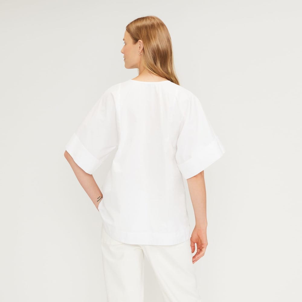 The Poplin Tunic | White - Image 3