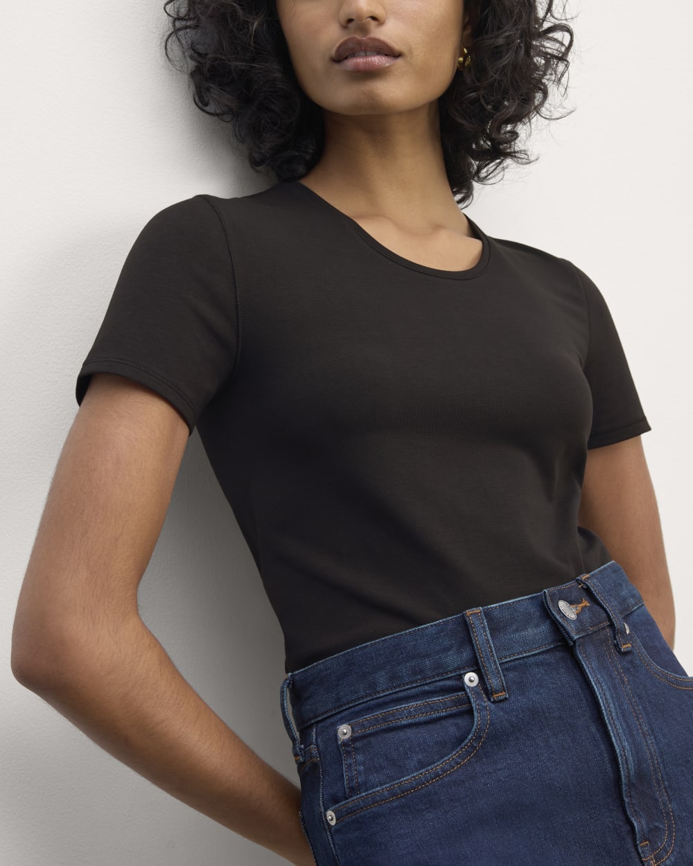 The Form Tee | Black - Image 3