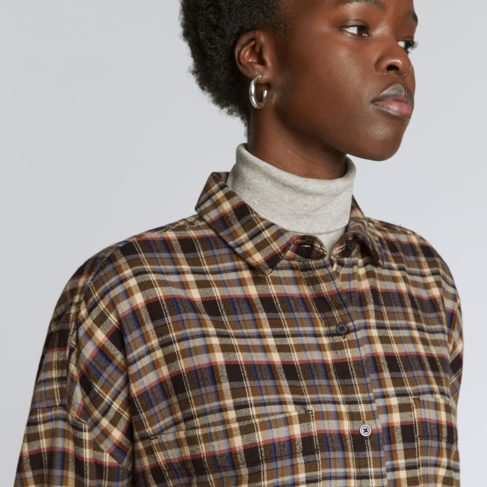 The Boxy Flannel | Multi Plaid - Image 4