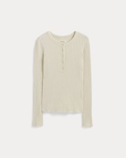 Alternative view of The Cozy Rib Henley | Bone