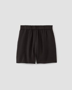 Alternative view of The Linen Easy Short | Black
