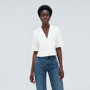 Alternative view of The Oxford Popover | White