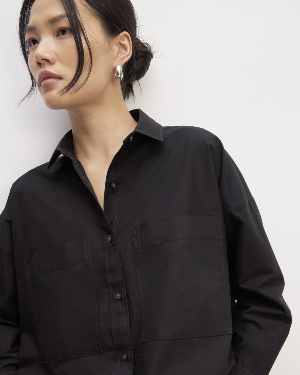 The Boxy Oxford | Black - Image 4