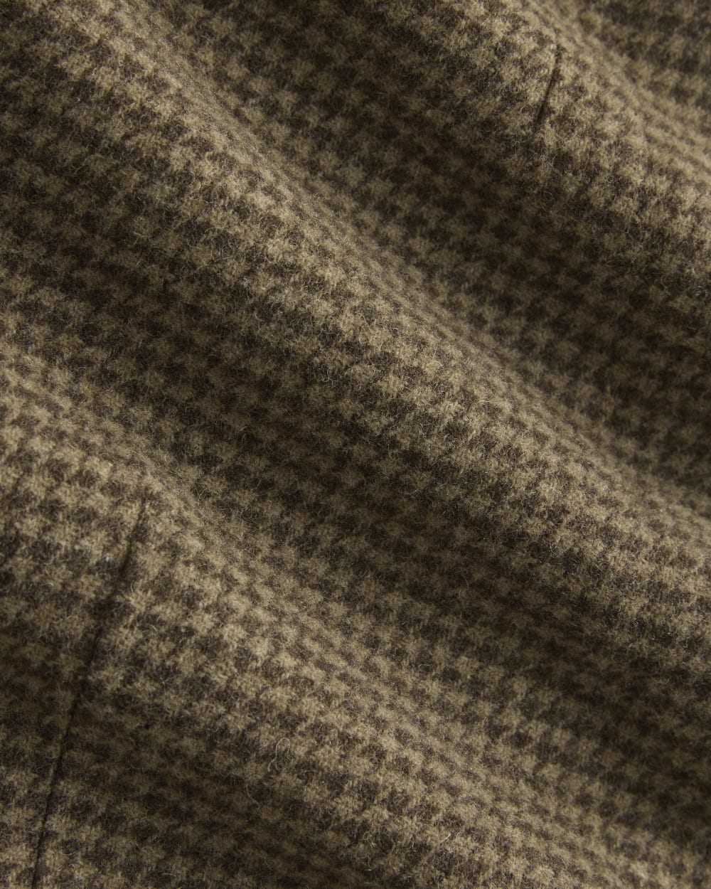 The Oversized Blazer in Wool | Brown Houndstooth - Image 6