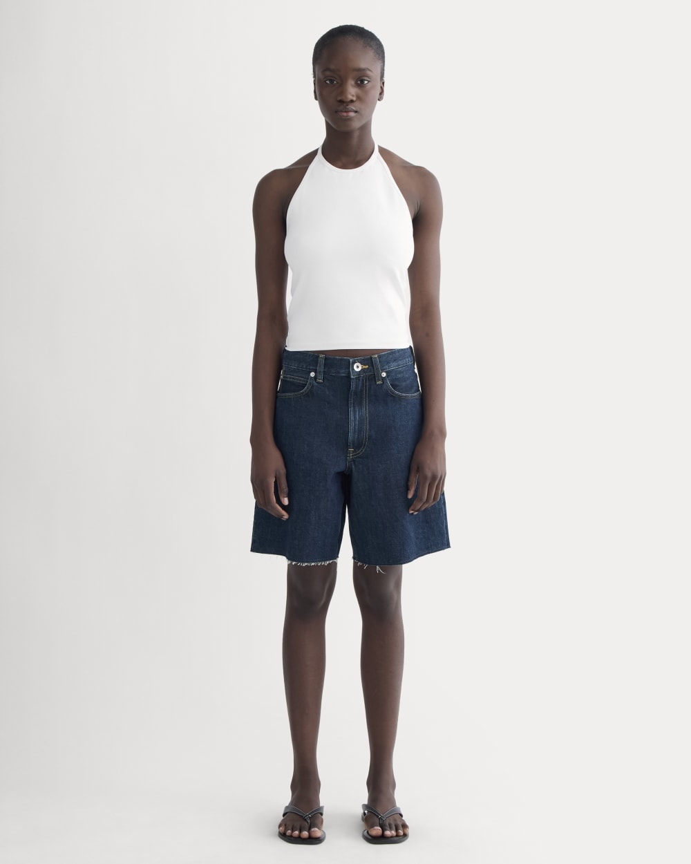 The Form Halter Top | White - Image 3