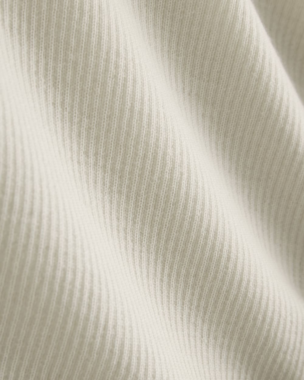 The Cropped Crew Top in Ultrafine Merino | Parchment - Image 6