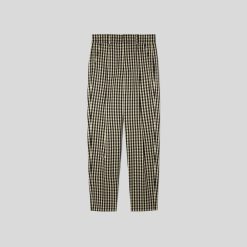 Alternative view of The Draper Tapered Pant in Buttersmooth | Khaki / Black