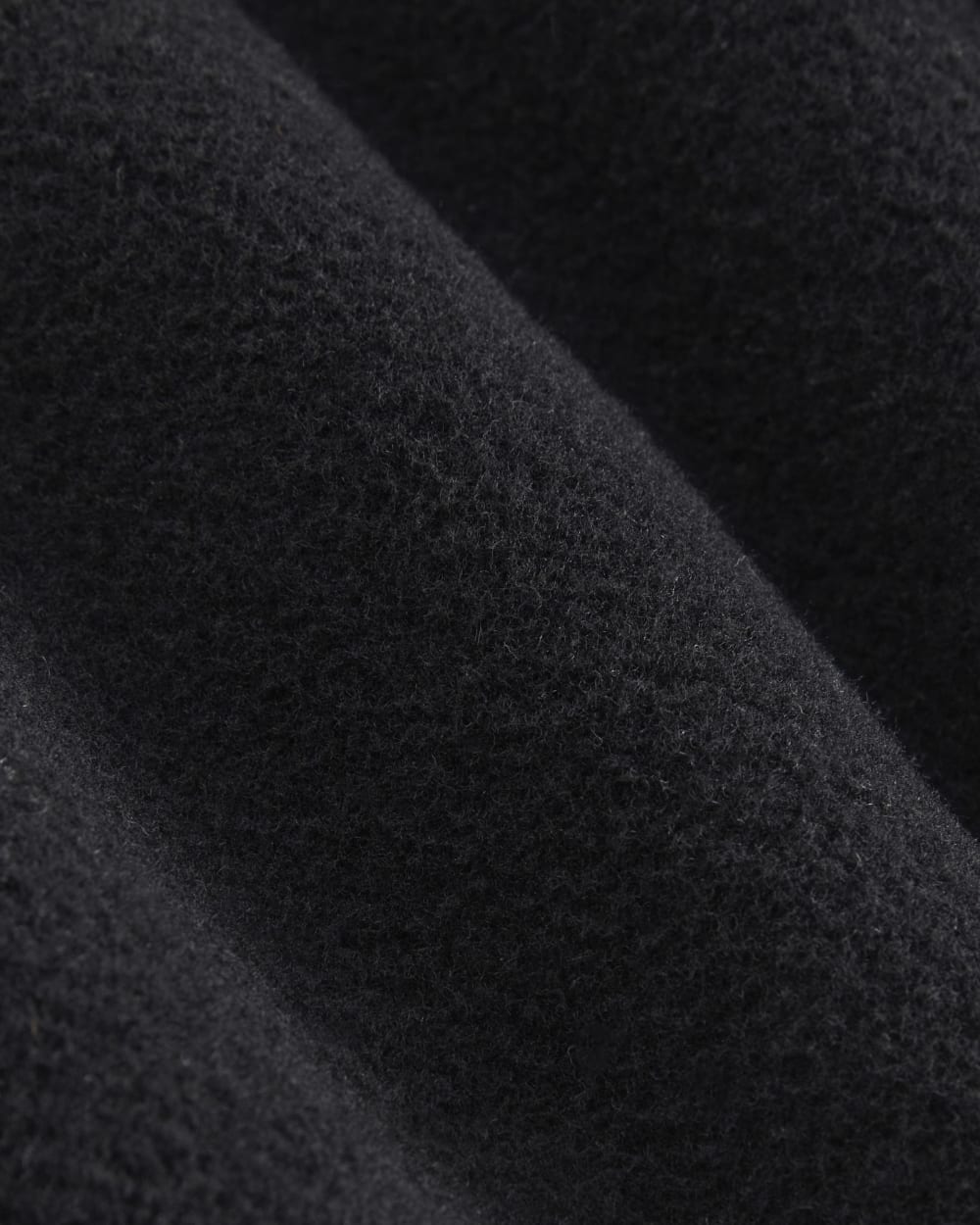 The Cocoon Coat in Wool | Black - Image 6