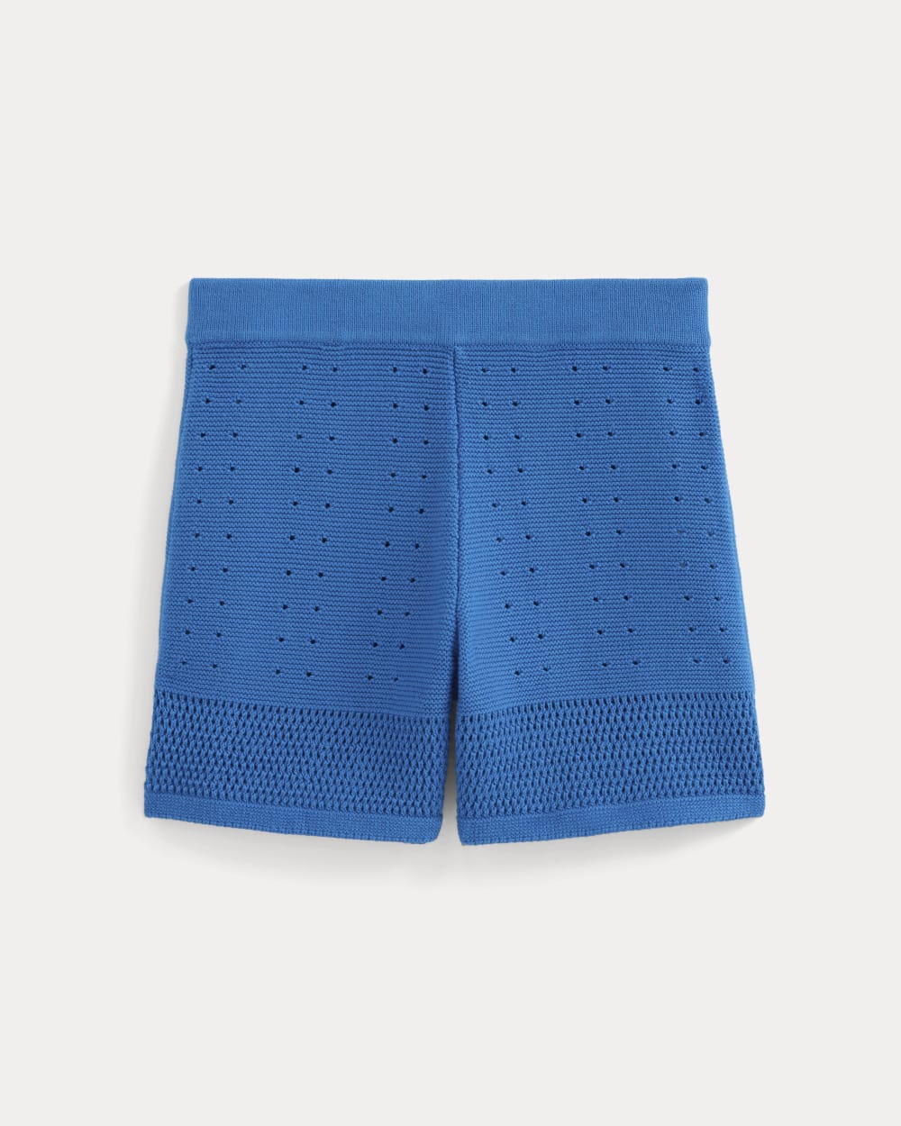 Open-Knit Short in Everyday Cotton | Imperial Blue - Image 2