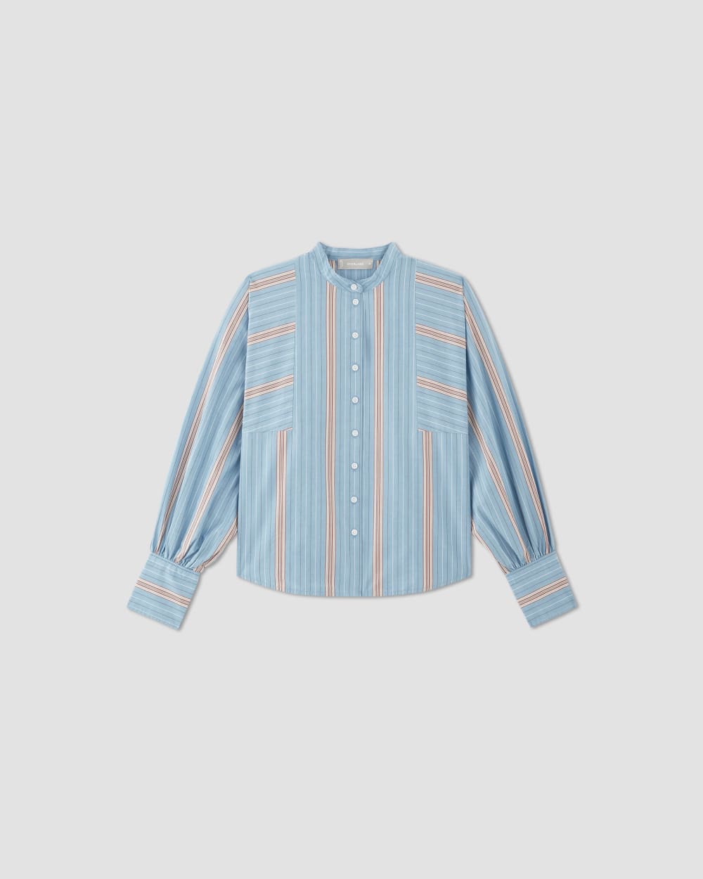 The Oversized Raglan Shirt | Parisian Blue / Black / Rusted Red / Bone - Image 2