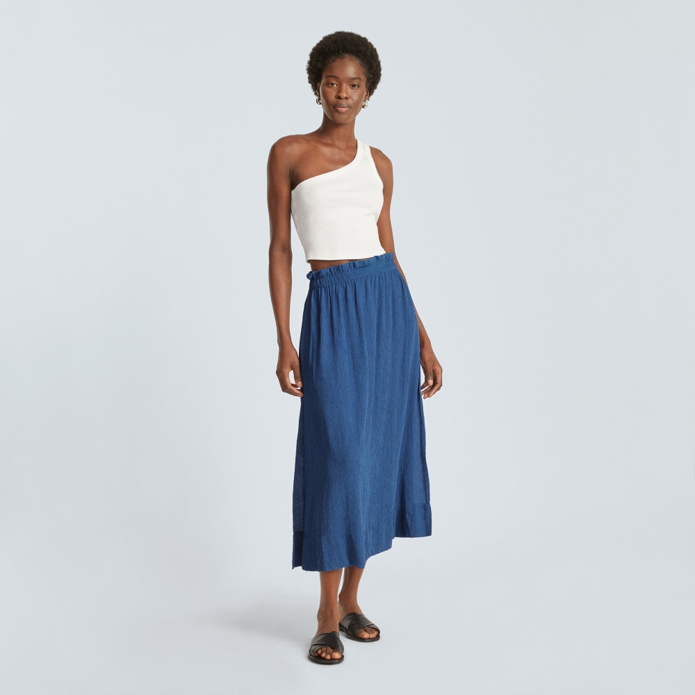 The Naia™ Ripple Skirt | Deep Blue - Image 5