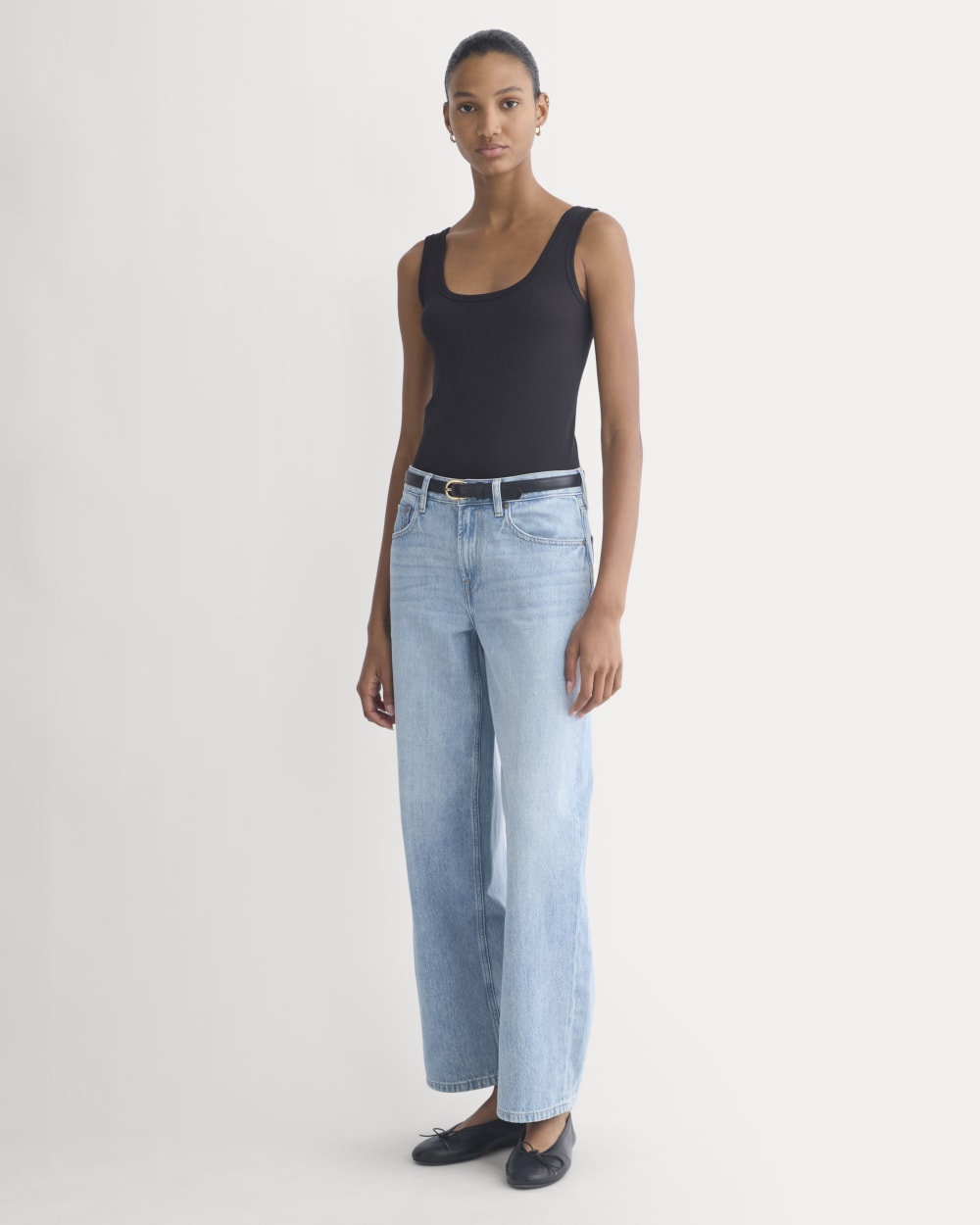 Loose Curve Jean | Light Indigo