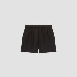 Alternative view of The Linen Boxer Short | Black