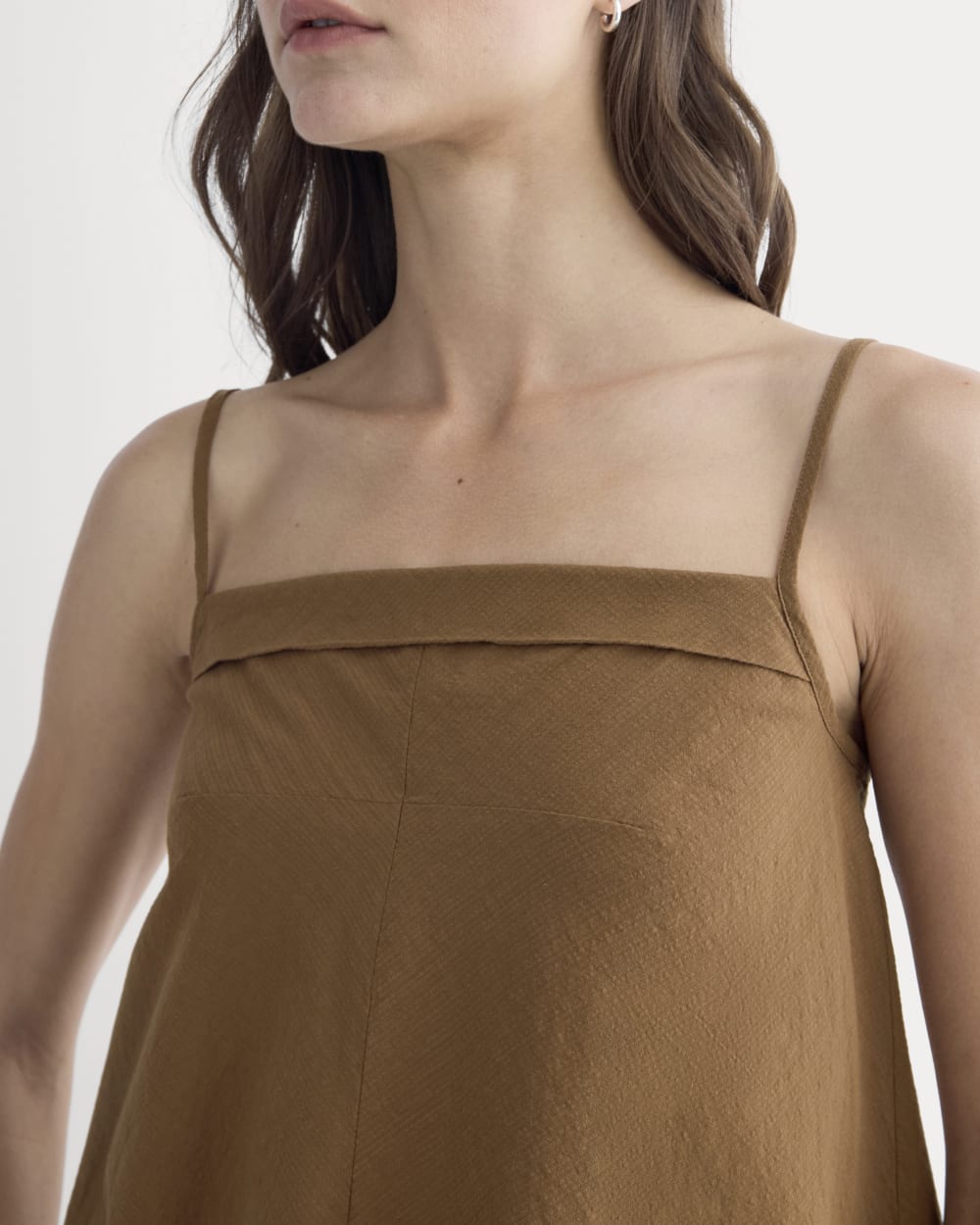The Flowy Gauze Cami | Toffee - Image 4