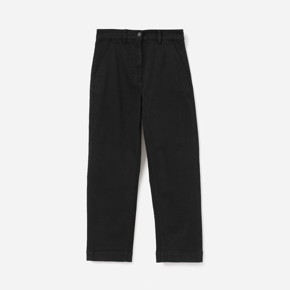 The Straight-Leg Crop | Black | Regular - Image 2