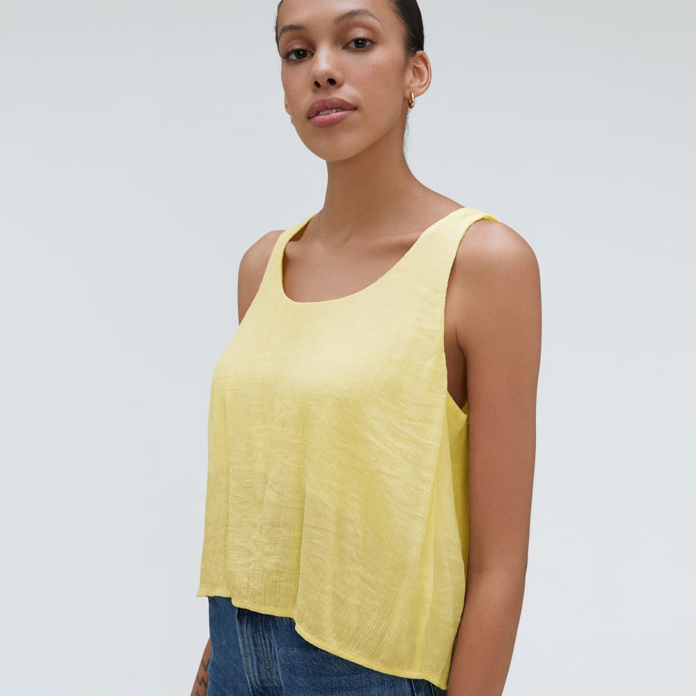 The Naia™ Ripple Tank | Pastel Yellow - Image 4