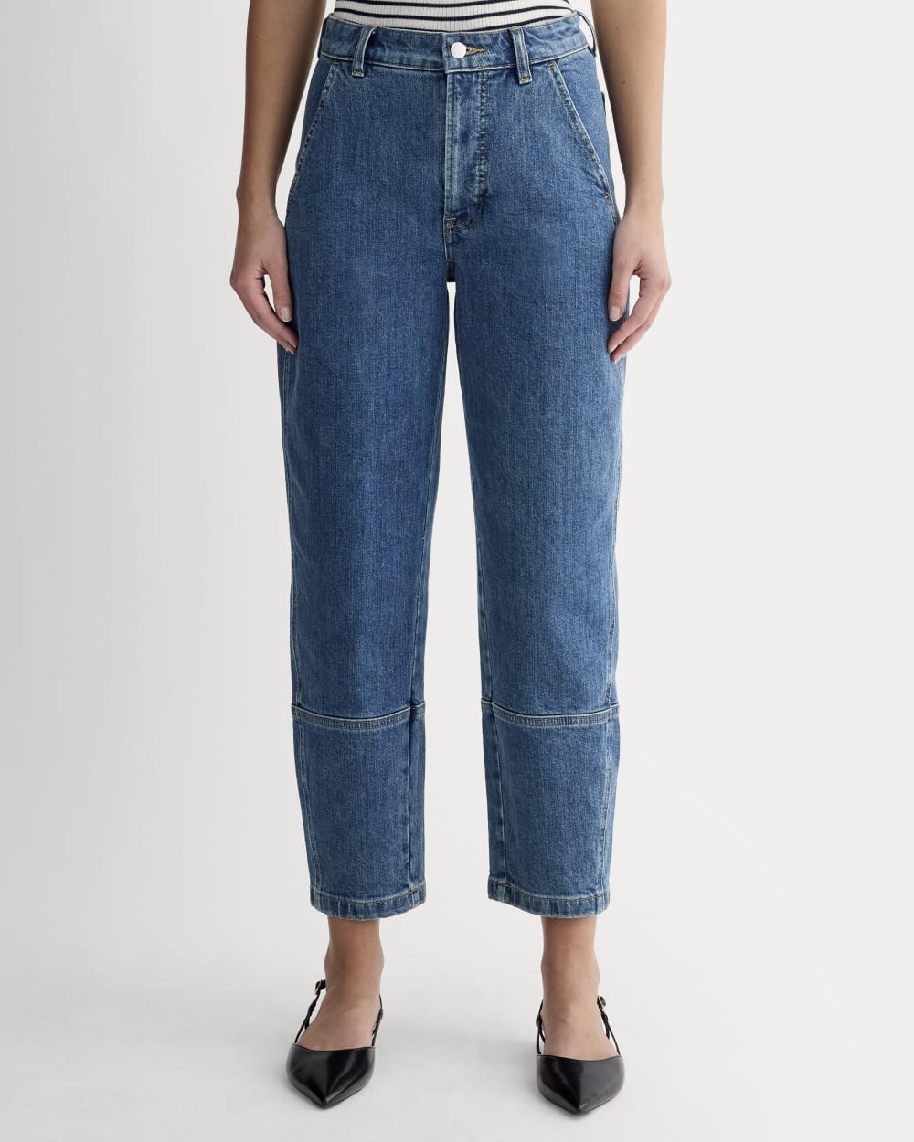 The Utility Barrel Pant | New Blue | Regular - Image 3