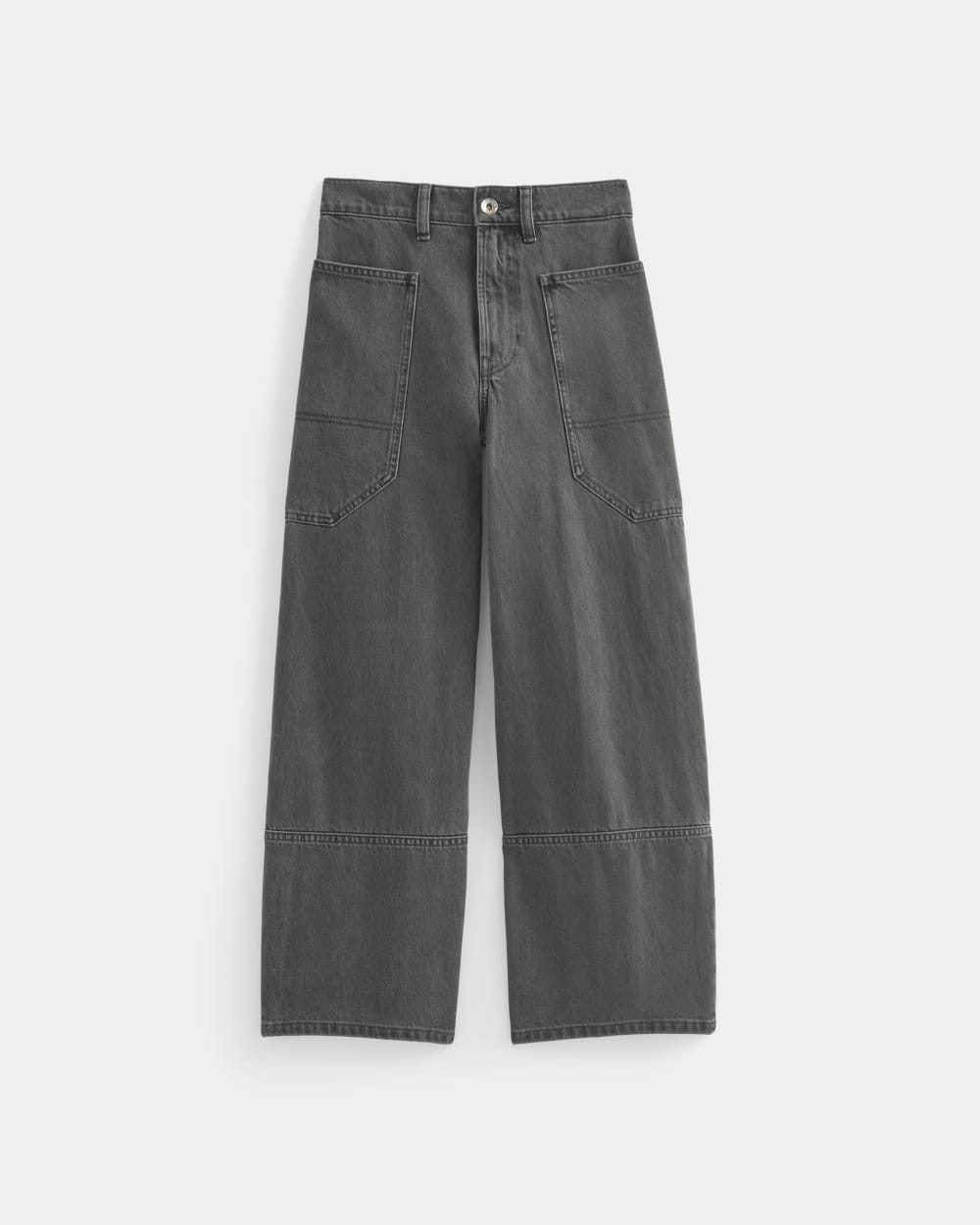 The Way-High® Gardener Cropped Jean | Washed Grey - Image 2