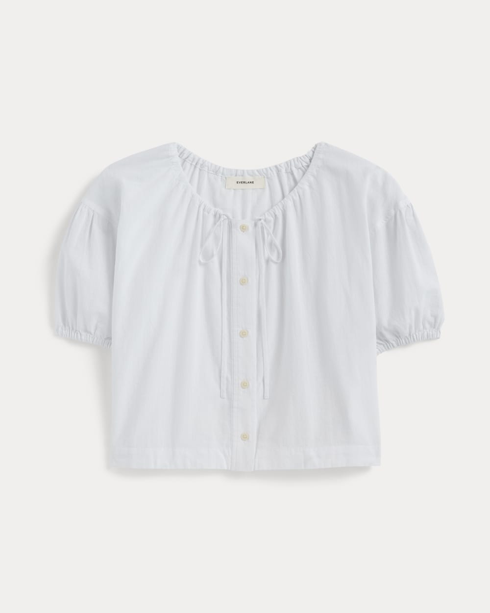 The Gauze Button-Up | White - Image 2