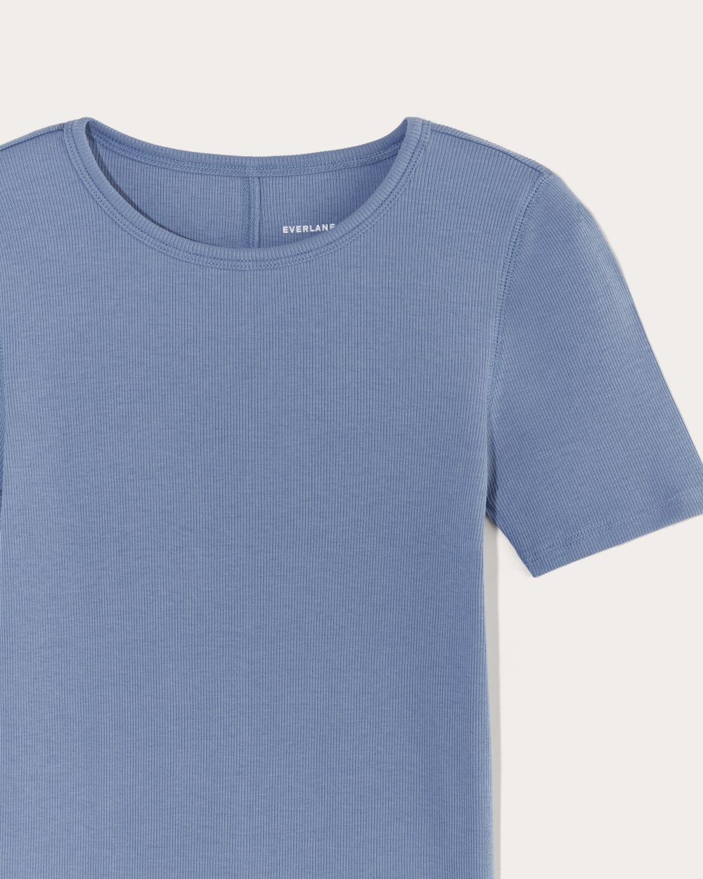 The Luxe Rib Crew | Bluebell - Image 6