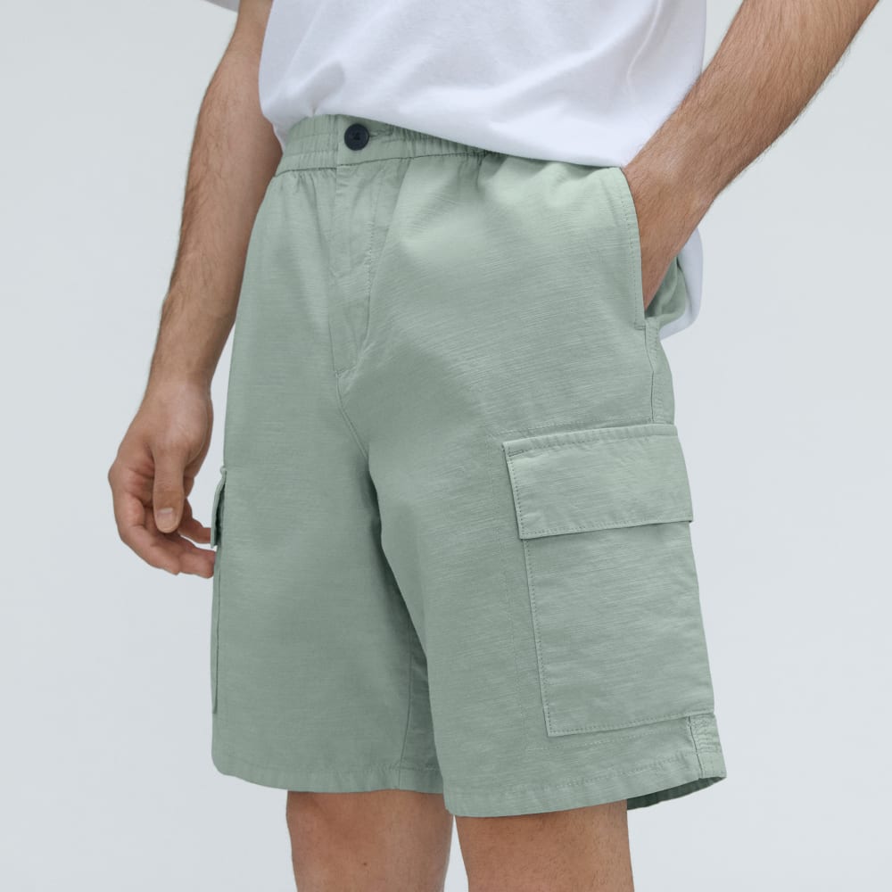 The Cotton Linen Short | White Sage - Image 4