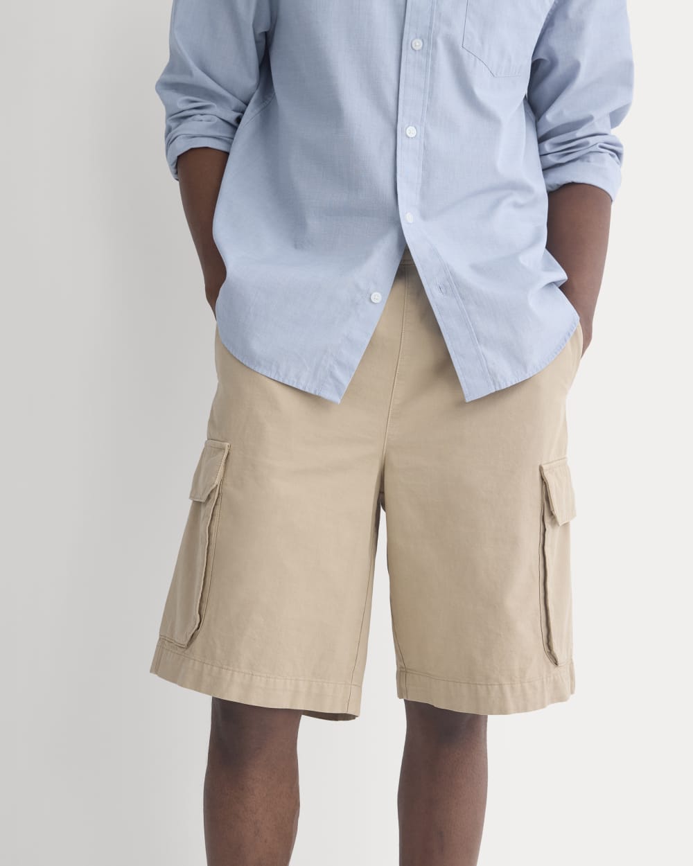 Pull-On Cargo Short | Trench Coat Khaki - Image 4