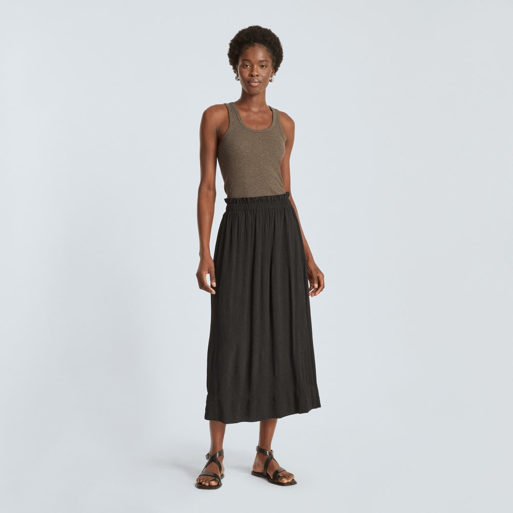 The Naia™ Ripple Skirt | Black - Image 5