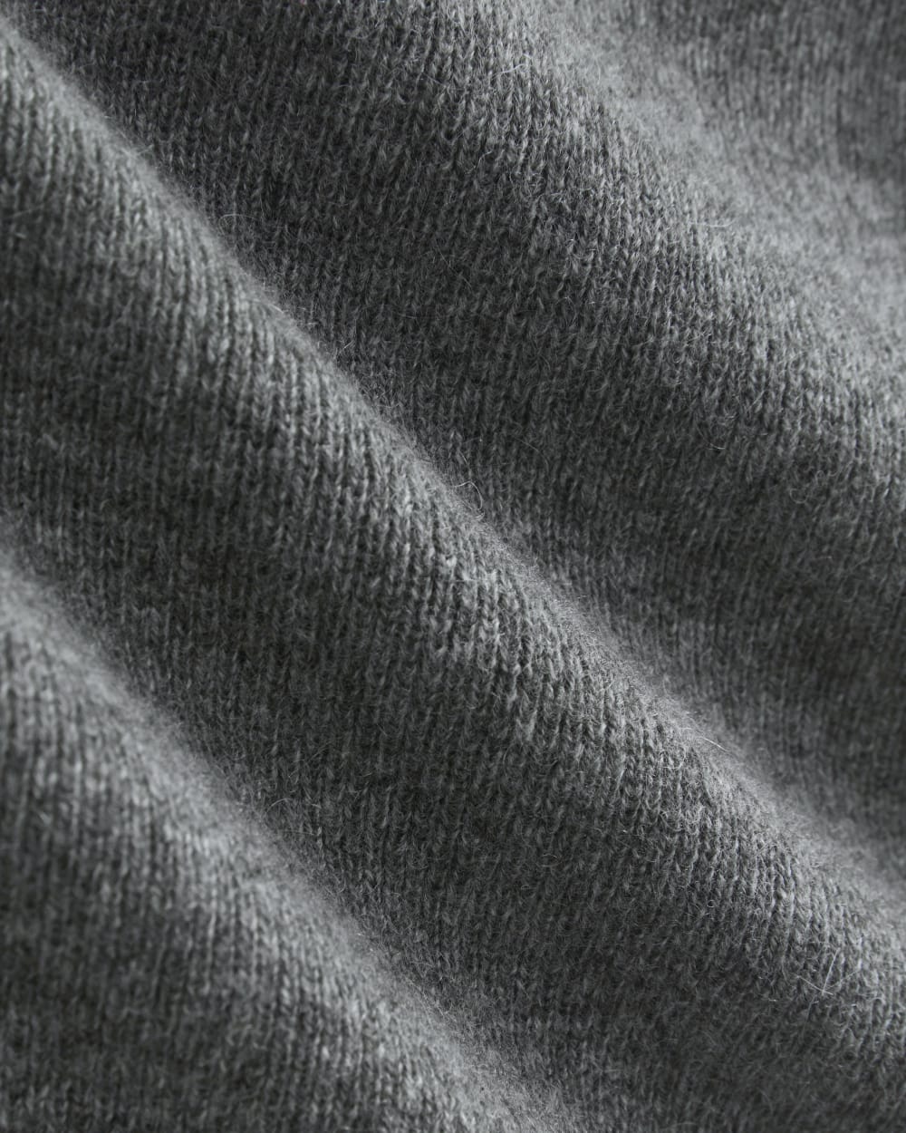 Cashmere Cropped Tank | Heather Charcoal - Image 6